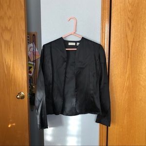 vintage ann taylor silk evening jacket